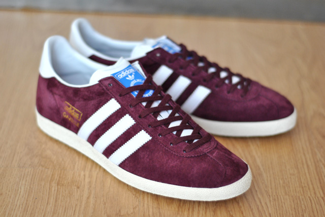 adidas gazelle bordeaux et blanc